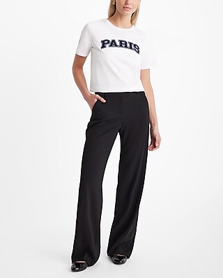 EX SS SKIMMING PARIS GRAPHIC 1814 8612404:TRUE WHITE:M