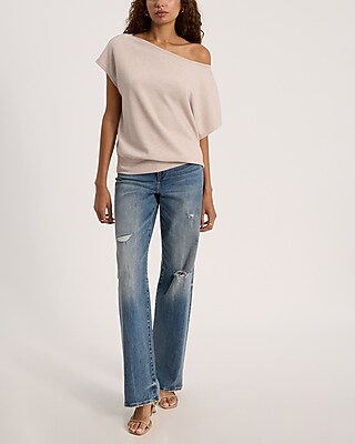 ACYM A logo off shoulder スウェット A logo off shoulder スウェット | ACYM ONLINE SHOP