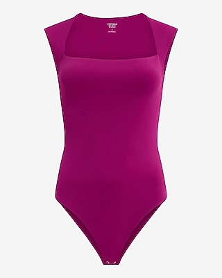 Body Contour High Compression Square Neck Bodysuit | Express