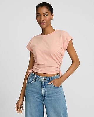 ★早期完売★NEWALRIN★Rosie twist button short sleeve Top★ 0086_06343446_3429