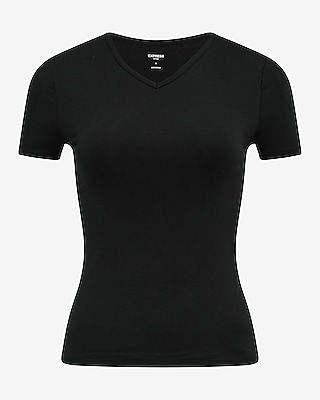 High V-Neck Short Sleeve Tee
