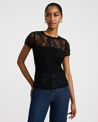 Women's Lace Tops - Express