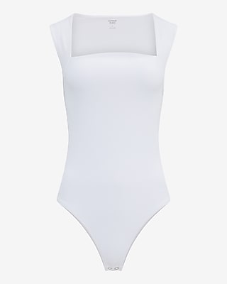 Body Contour High Compression Curved Neck Bodysuit