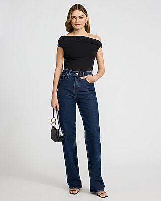 Body Contour High Compression Off The Shoulder Tee