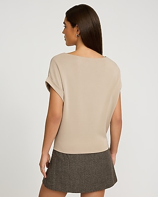 LuxEssentials Rolled Short Sleeve Muscle Tee