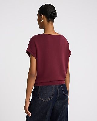 LuxEssentials Rolled Short Sleeve Muscle Tee