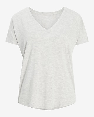 Relaxed V-Neck Short Sleeve London Tee