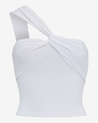 One Shoulder Twist Tank