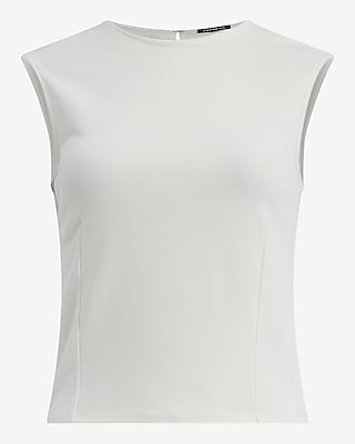 Crew Neck Seamed Tank - image 4