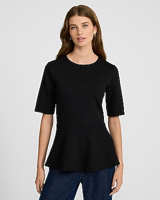 Blouse Femme Express Noire Taille S - Dos Zippé, Sans Manches - Occasion Très Bon état