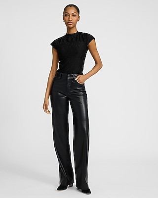 Textured Cap Sleeve Top | Express