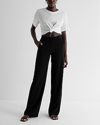 Relaxed Crew Neck Boxy Cropped Tee