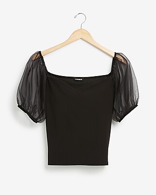 express puff sleeve blouse