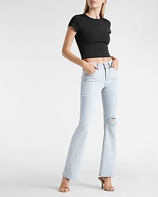 Body Contour High Compression Matte 90's Cropped Tee
