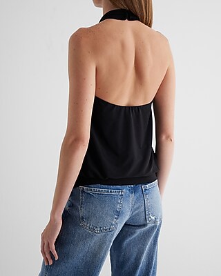 Twist Halter Neck Tank