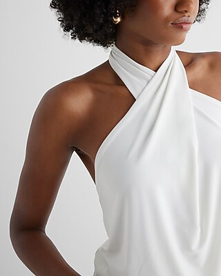 Twist Halter Neck Tank - thumbnail 2