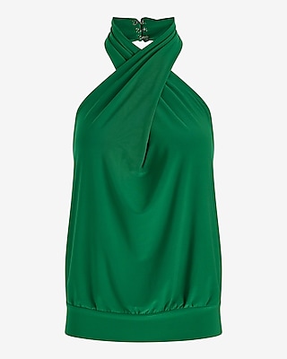 Twist Halter Neck Tank