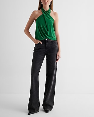 Twist Halter Neck Tank