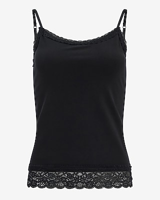 Best Loved Lace Trim Scoop Neck Bra Cami
