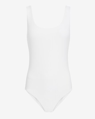 Body Contour High Compression Scoop Neck Brief Bodysuit