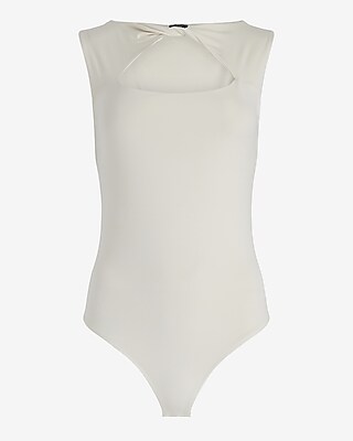 Body Contour Compression Twist Cutout Front Bodysuit - image 4
