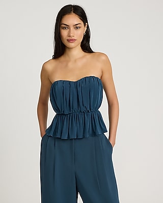 Satin Tube Top