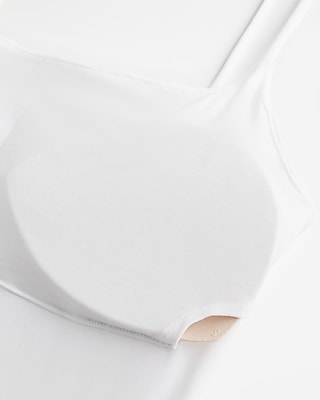 Body Contour High Compression Bustier Bodysuit With Bra Cups