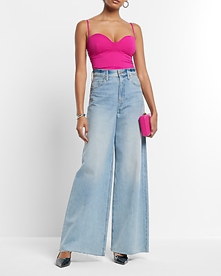 Body Contour High Compression Bustier Bodysuit With Bra Cups