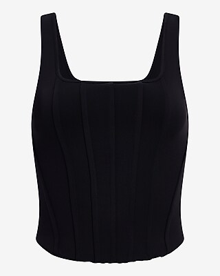 Body Contour High Compression Corset Cropped Tank - image 5