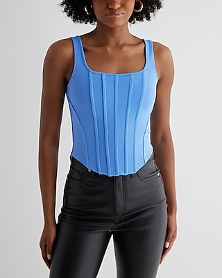 Body Contour High Compression Corset Cropped Tank