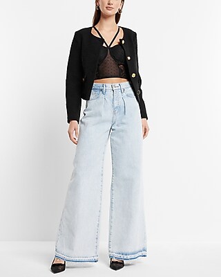 Lace Strappy Bustier Cropped Cami With Bra Cups