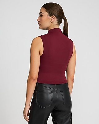 Body Contour High Compression Mock Neck Tank - image 5