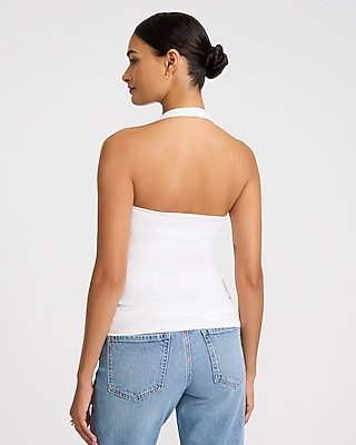 Best-Loved Bra-Free Scoop Halter Neck Tank