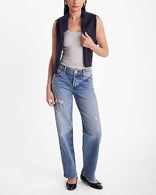 Fitted Ribbed Scoop Neck Tank