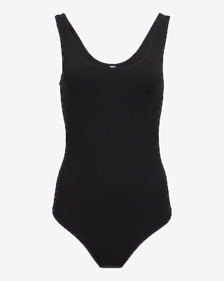 Body Contour High Compression Ribbed Scoop Neck Bodysuit - image 5