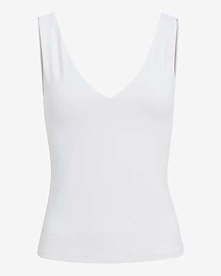 Body Contour High Compression Double V-Neck Tank