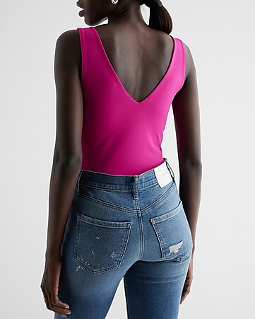 EXPRESS Body Contour Top Pink Size XS - $52 - From Marissa
