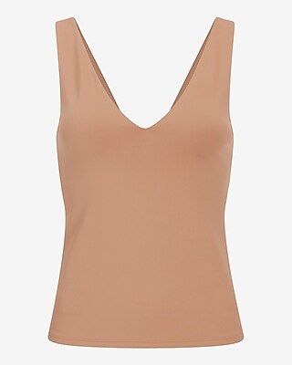 Body Contour High Compression Double V-Neck Tank