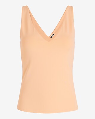 Body Contour High Compression Double V-Neck Tank