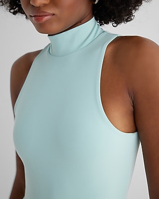 Body Contour High Compression Mock Neck Bodysuit