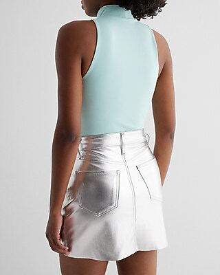 Body Contour High Compression Mock Neck Bodysuit