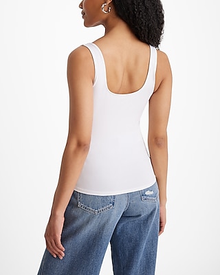 Body Contour Compression Scoop Neck Tank