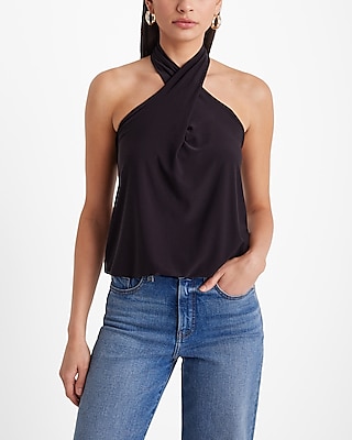 Twist Halter Neck Tank