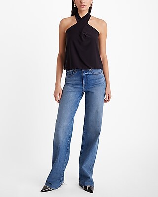 Twist Halter Neck Tank