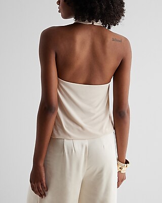 Twist Halter Neck Tank