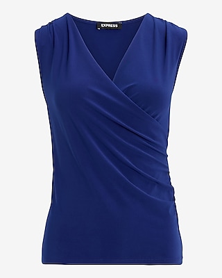 V-Neck Surplice Tank