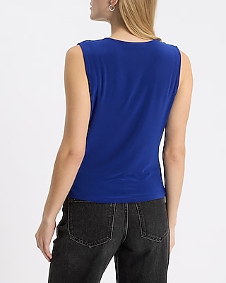 V-Neck Surplice Tank