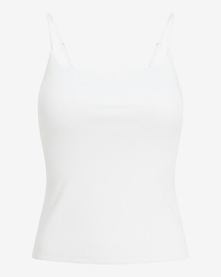 EX RIB TAILORED BRA CAMI:PITCH BLACK:XL