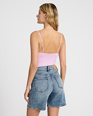 Lace Bustier Sleeveless Bodysuit