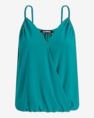 Skimming V-Neck Surplice Cami